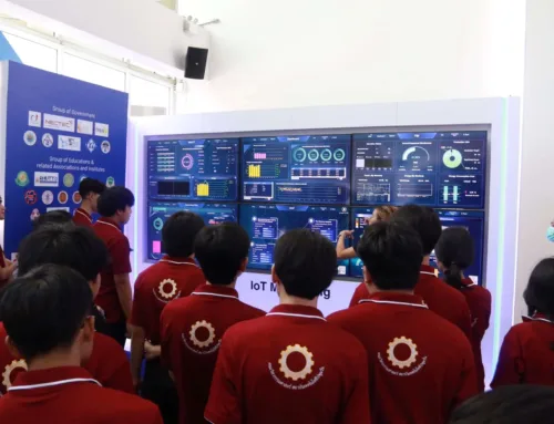 คณะวิศวกรรมศาสตร์เข้าศึกษาดูงานในภาคอุตสาหกรรม   บริษัท EEC Automation Park